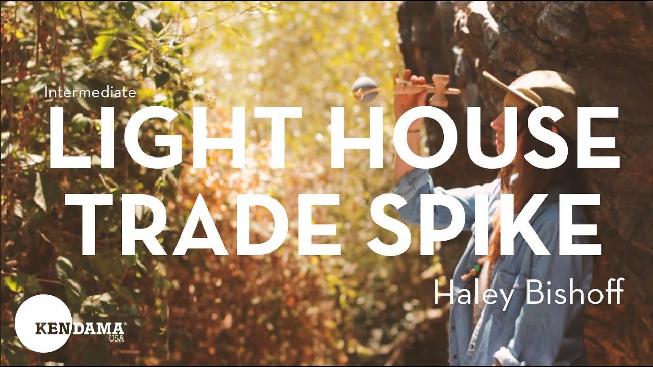 Kendama USA - Trick Tutorial - Intermediate - Lighthouse Trade Spike