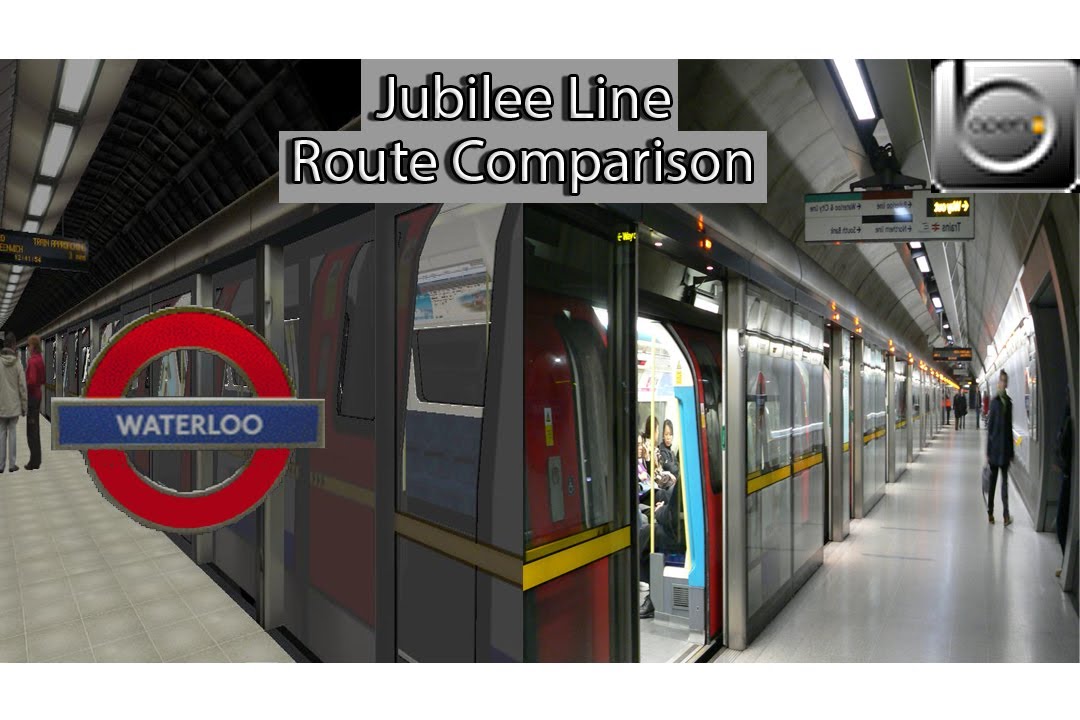 Openbve Jubilee Line Waterloo To Southwark Comparison