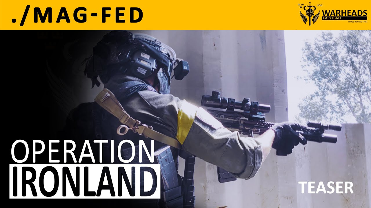 Ironland Teaser - Abandoned Swedish Mine Complex【 Warheads Paintball 】