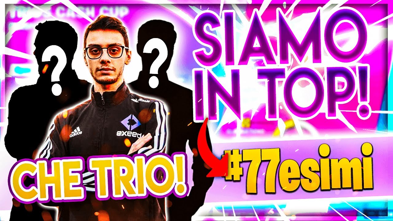 QUESTA TRIO ha CONQUISTATO la TOP nella CASH CUP #77esimi - FORTNITE