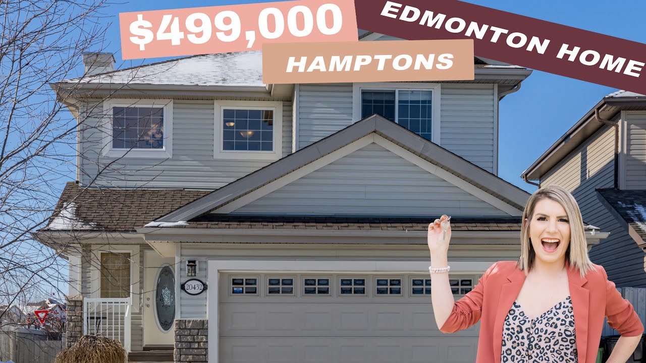 West Edmonton Single Family Home for Sale in the Hamptons, Under $500,000.