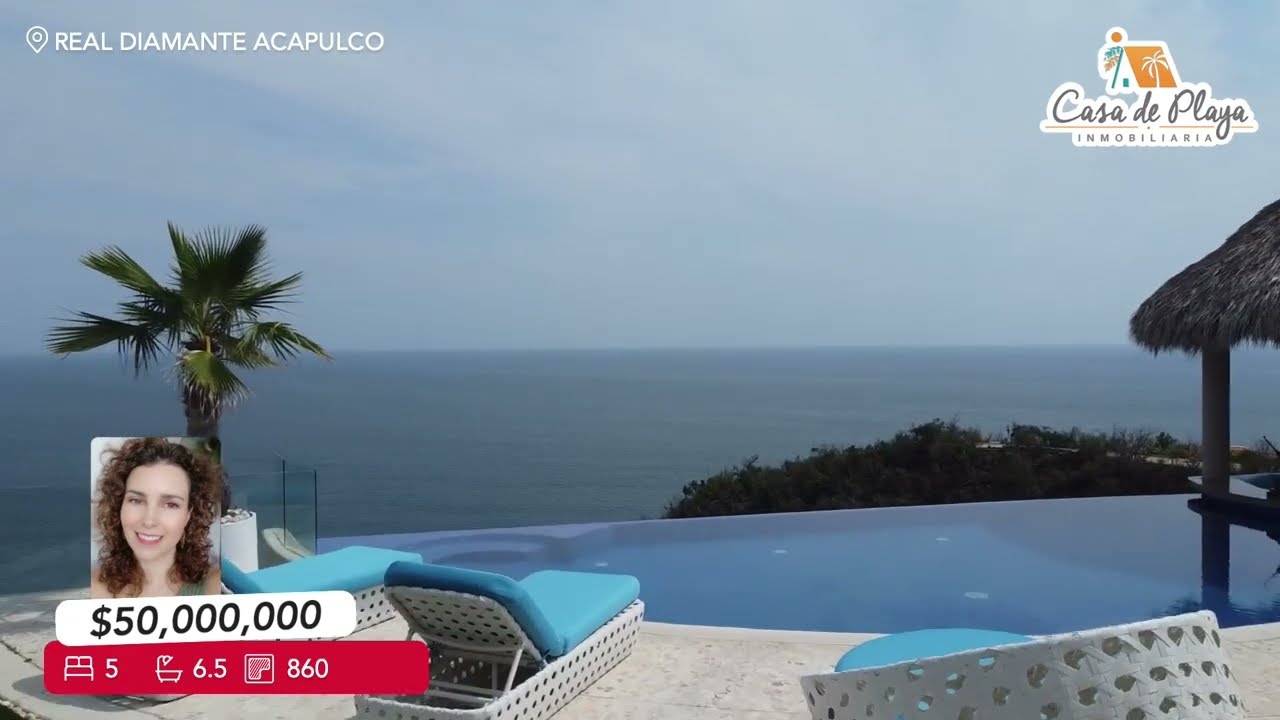 CLUB RESIDENCIAL PRIVADO CIMA REAL CASA DE LUJO EN VENTA ACAPULCO - CASA DE PLAYA TEL 744 2250891-