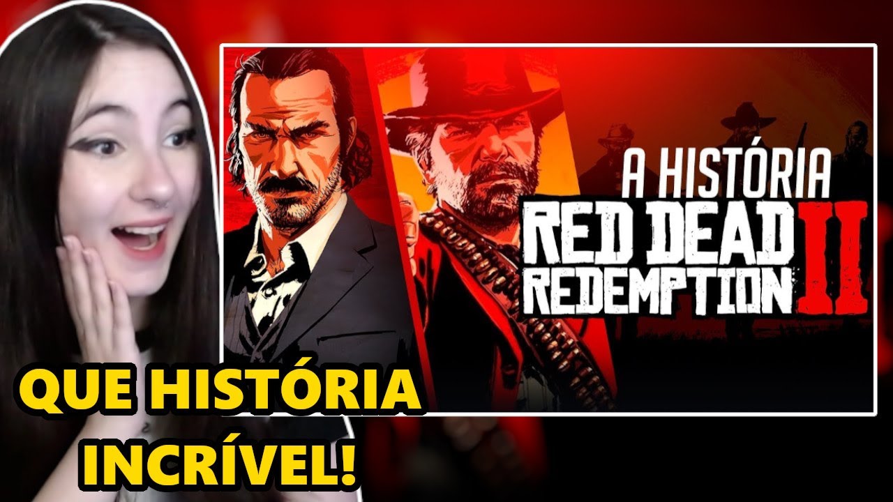 CONHECENDO A HISTÓRIA DE RED DEAD REDEMPTION 2 - Enredo com Spoilers (REACT ENMYNEST)