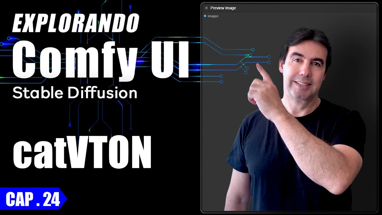 🟩 24 - ComfyUI: CatVTON | Cambia la ropa de Modelos en 1 clic - TUTORIAL