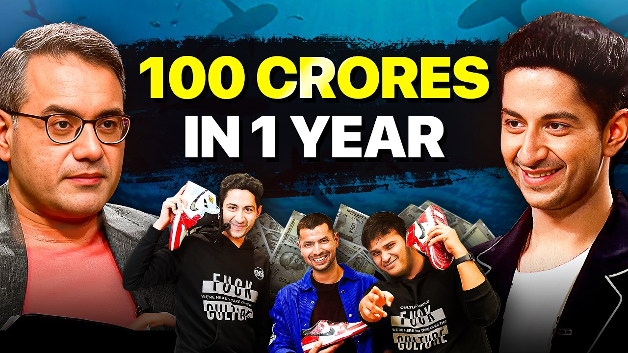 How Culture Circle Made ₹100 Crores By Selling Sneakers | Shark Tank India Season 3 Podcast