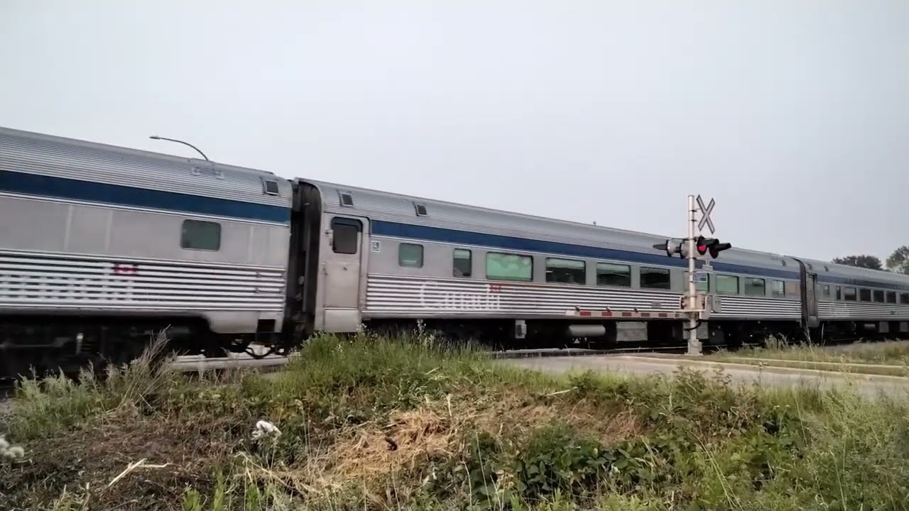 VIA Rail Train Crossing Bournais Dr (7/ 31/ 25)