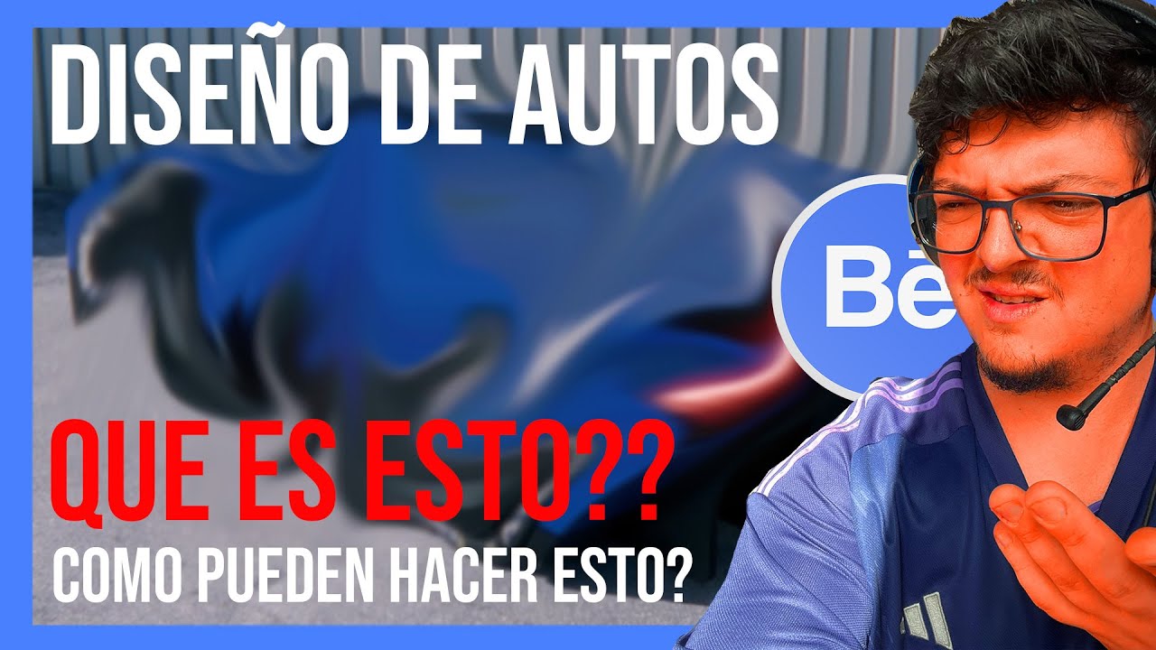 Analizo DISEÑO DE AUTOS FUTURISTAS de BEHANCE