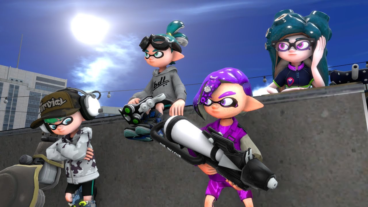 Waiting - Splatoon SFM Timelapse
