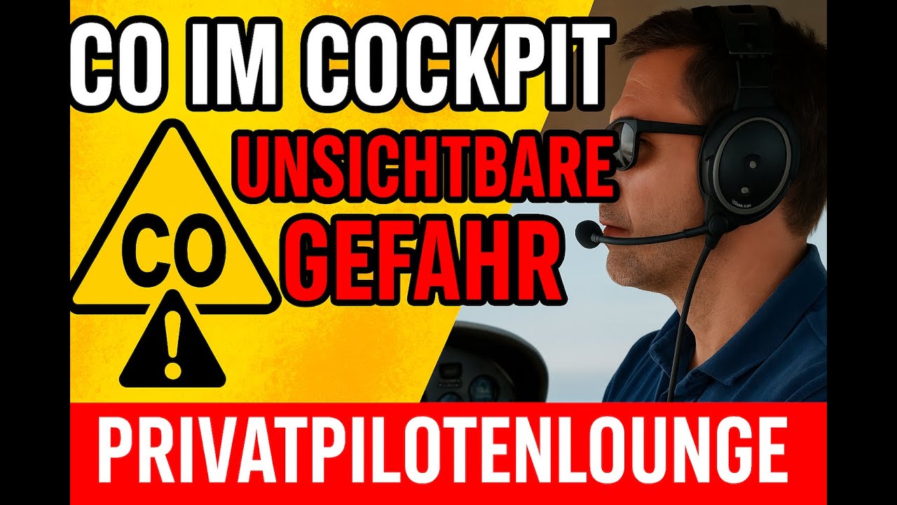 Kohlenmonoxid im Cockpit: Die unsichtbare Gefahr für Piloten – Ursachen, Fälle & Schutz