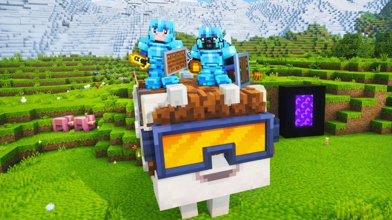 NETHER, happy ghast y nuevas herramientas | Sidcraft #6