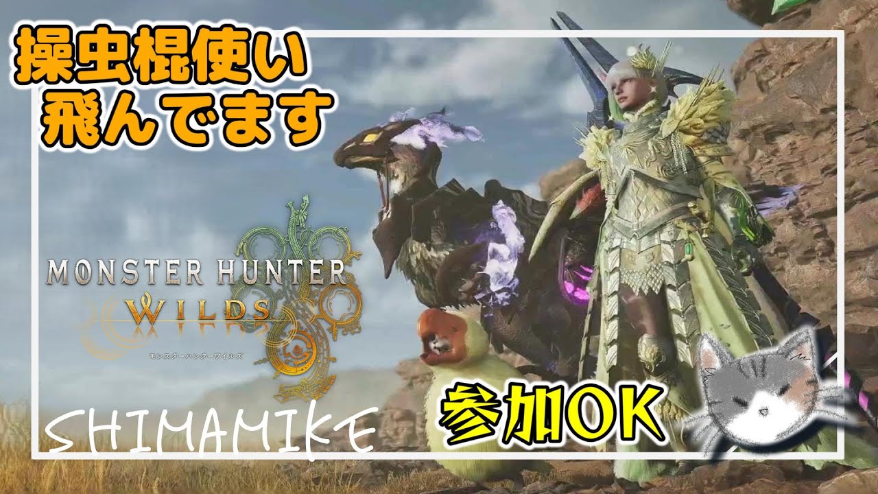 #49 【操虫棍使い】　素材集め。ちょっとだけ。【モンスターハンターワイルズ】