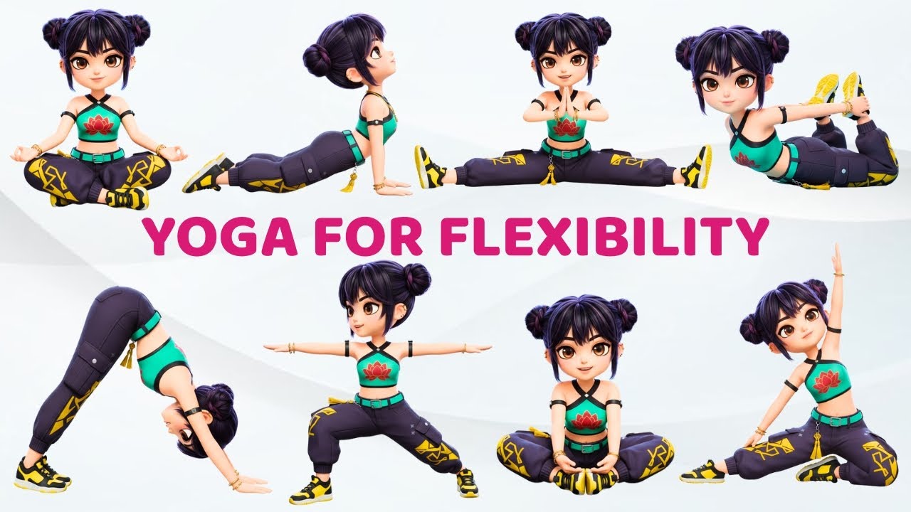 The Ultimate Yoga Routine for Focus | Flexibility & Calmness | Sunny Rainbow Yoga
