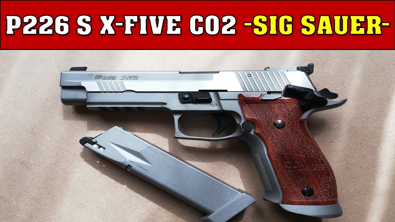 🔥P226S X-FIVE FULL METAL  CO2 -SIG SAUER-🔥