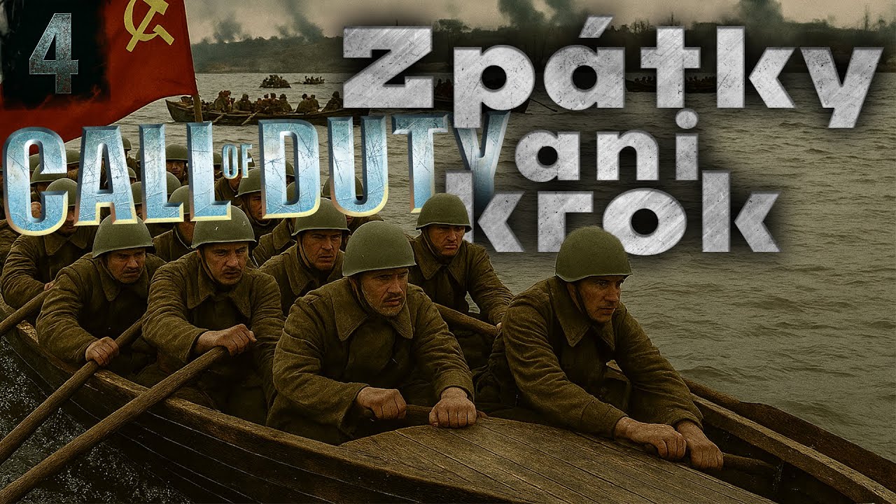 #4 Přežiju rozkaz 227? Plujeme přes Volhu | Call of Duty 2003