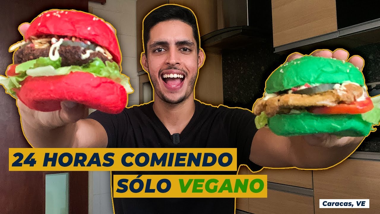 24 HORAS COMIENDO SÓLO VEGANO en Caracas, Venezuela