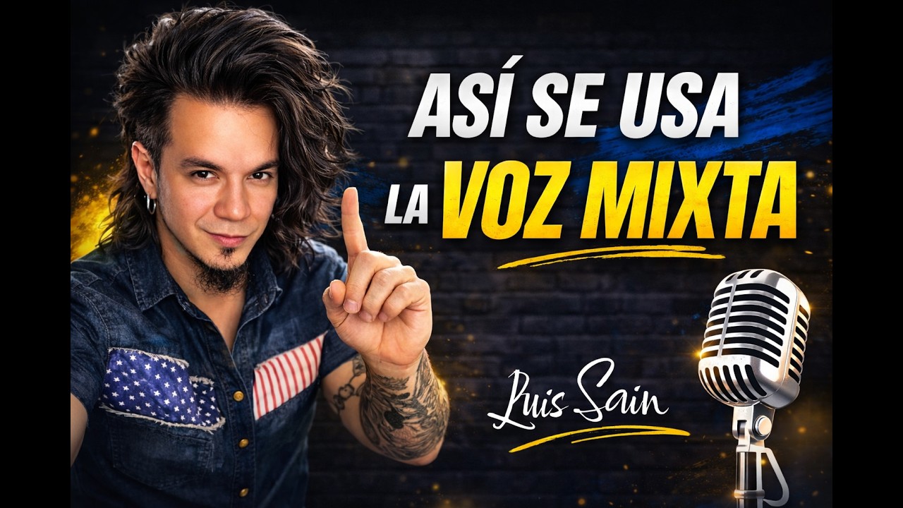 No es Falsete: Así funciona la VOZ MIXTA (y por qué no te sale)