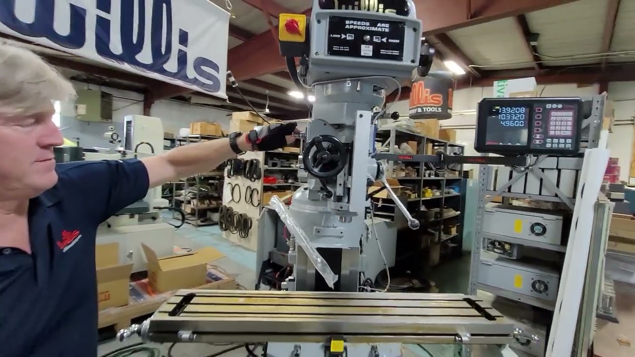 Willis Knee Mill Operation, Features, and Options