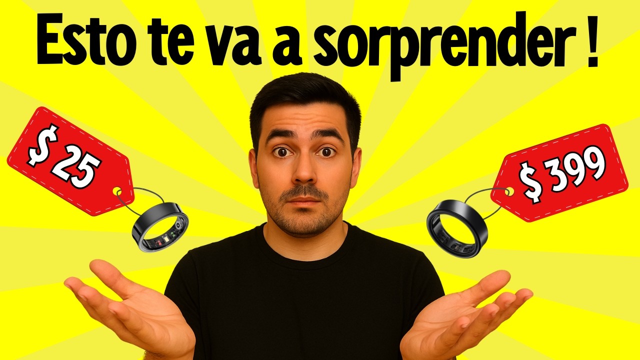 TOP 5 Mejores Anillos Inteligentes de 2025 💍 | Van a CAMBIAR el Juego!