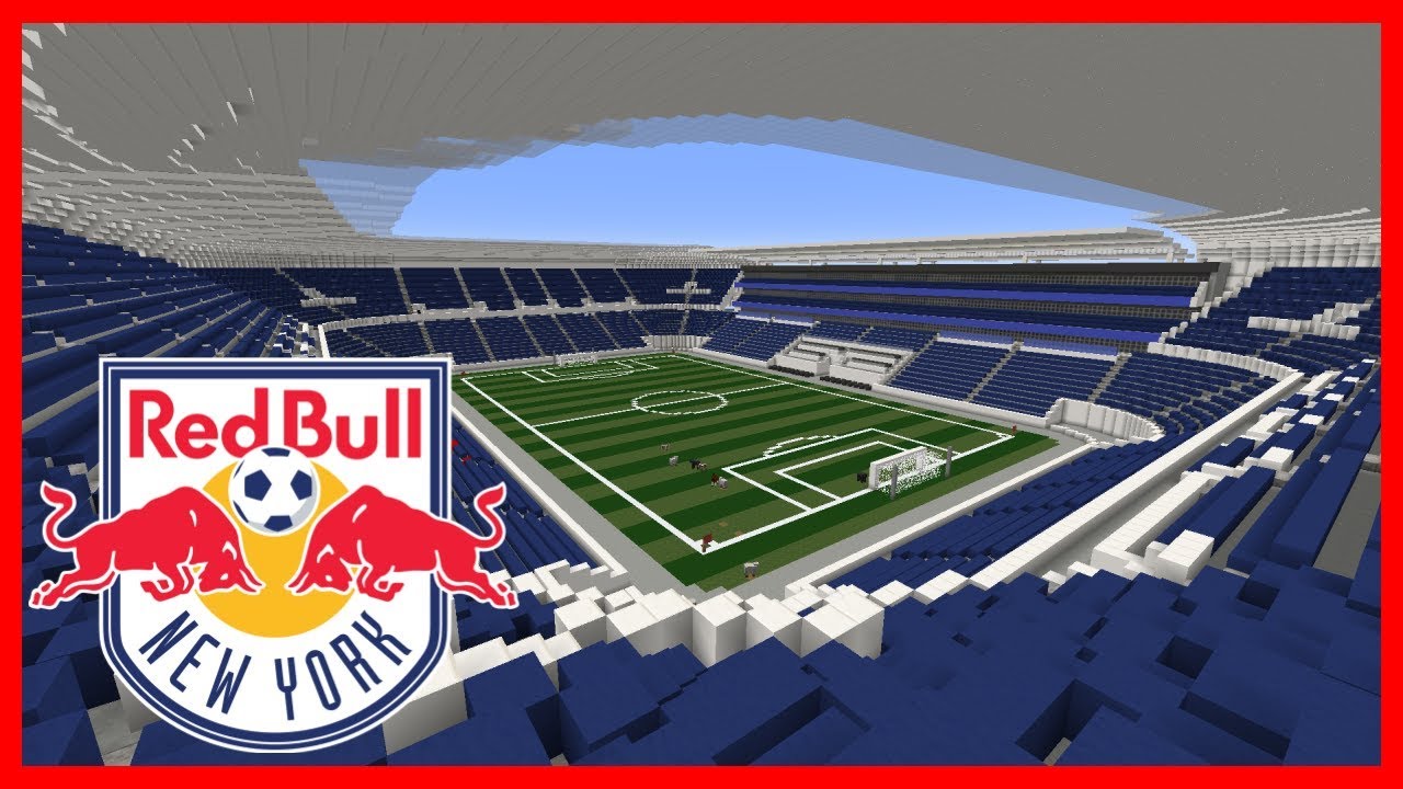 Minecraft RedBull Arena N.Y. Construction Timelapse +DOWNLOAD | TheCraftCrusader