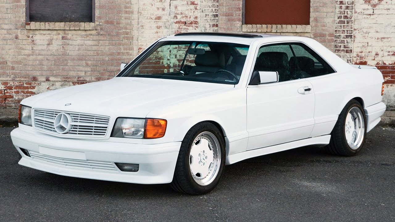 Mercedes-Benz 560 SEC 6.0 AMG Wide-Body C126 rare coupe S-class, 1986