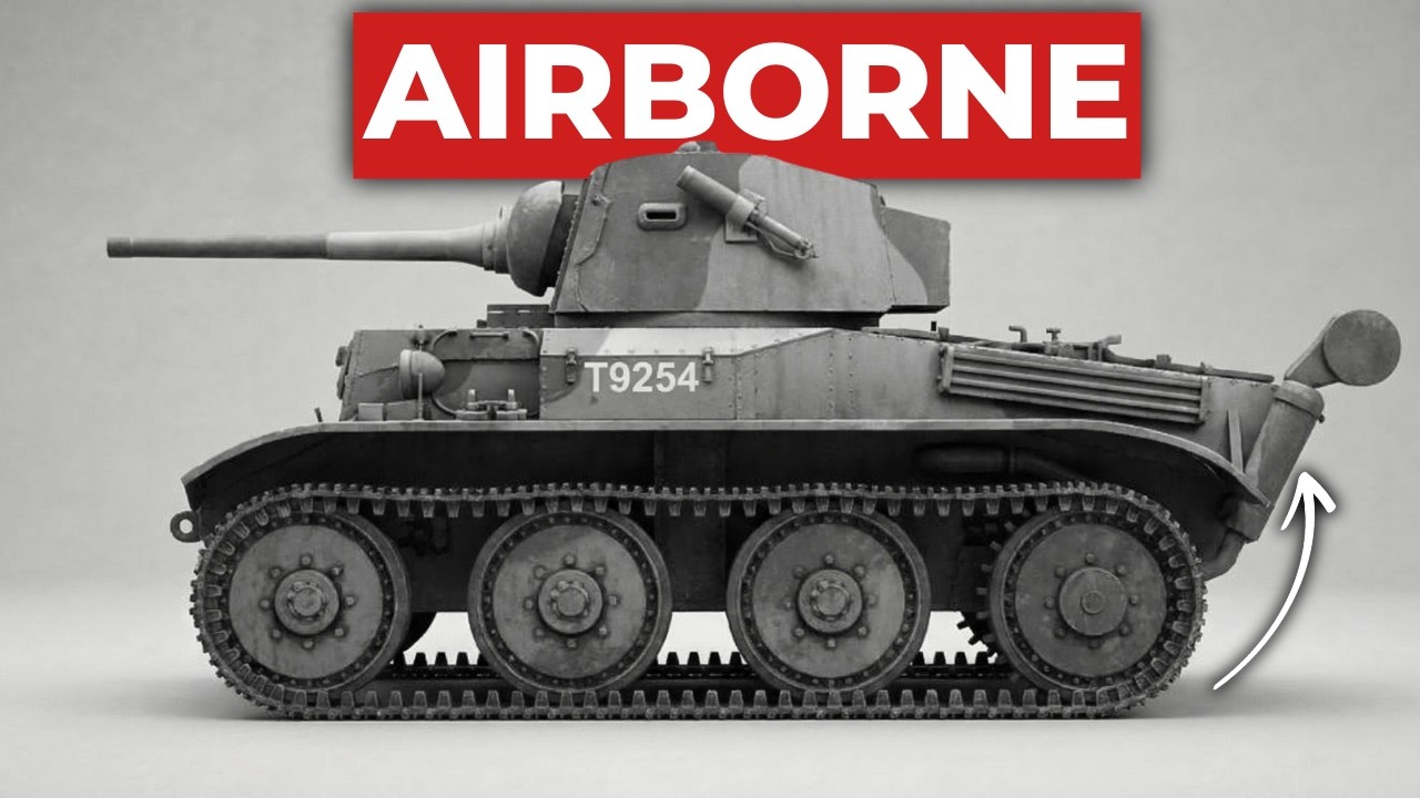 The 'Tiny' British Tank That Flew Inside A Glider Behind Enemy Lines On D-Day