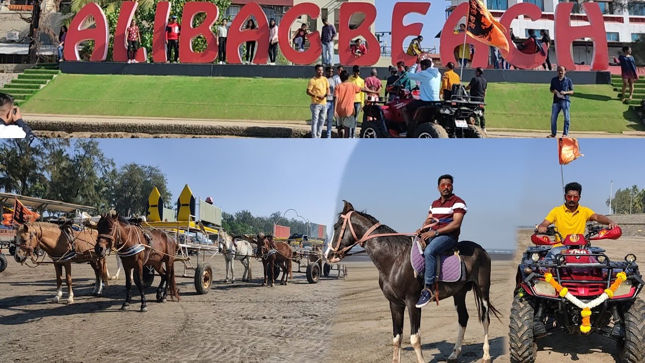 Alibag Beach | अलिबाग समुद्र तट | alibaug beach near by mumbai 2021
