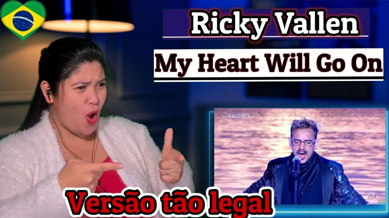 Рики Валлен «My Heart Will Go On» | SHADOW BRASIL | PROGRAMA RAUL GIL #RickyVallen