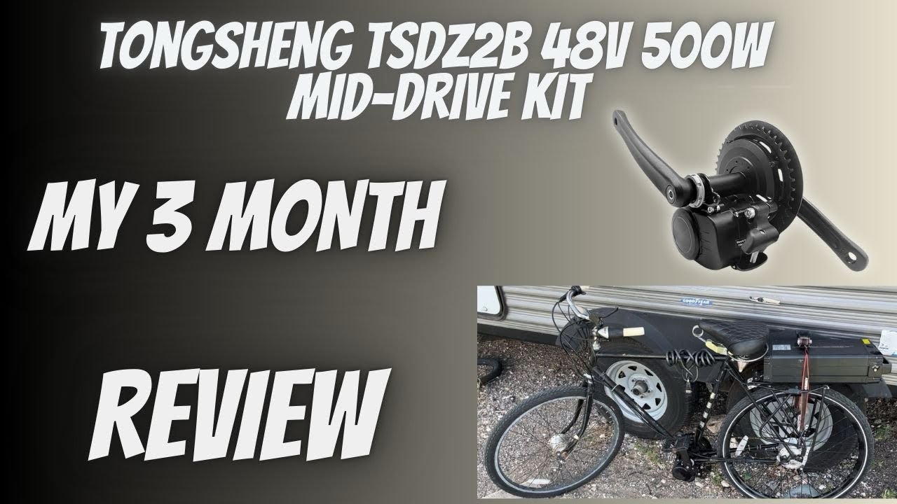 The 3 month review Tongsheng TSDZ2b 500w Mid-Drive kit