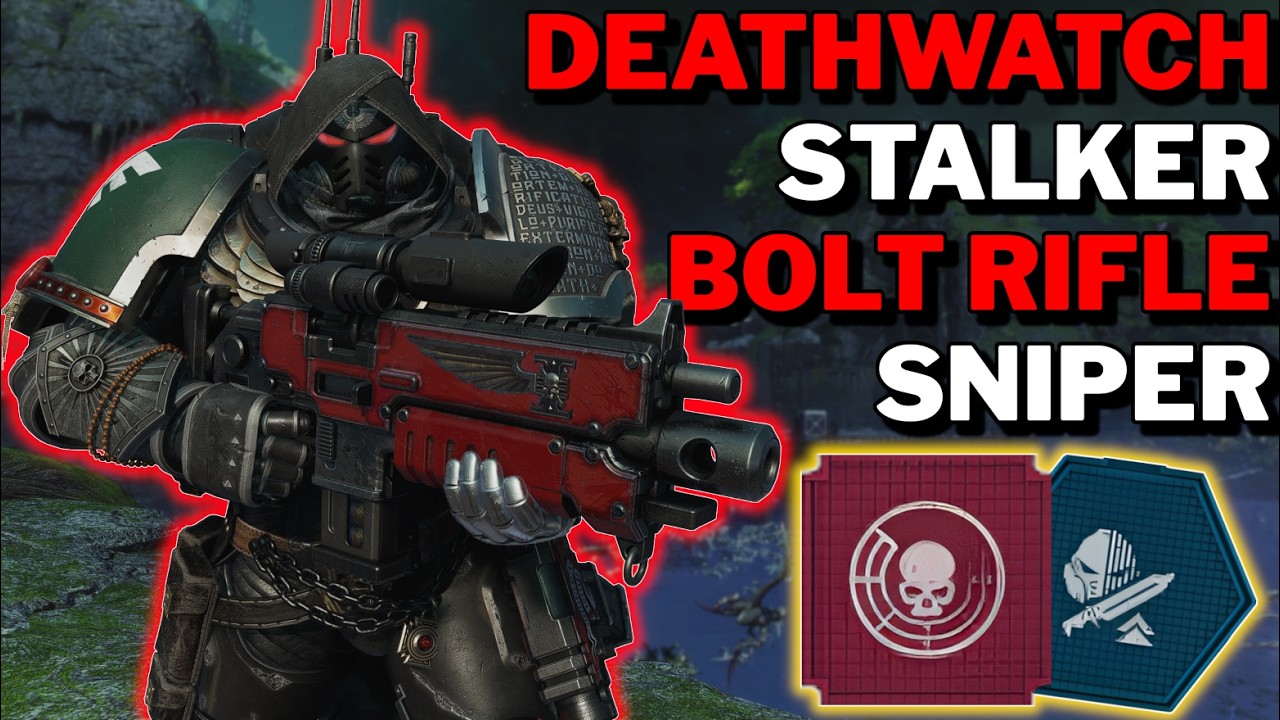 Sniper DISMANTLES Foes With HEROIC Stalker Bolt Rifle Auspex - True Solo Absolute | Space Marine 2
