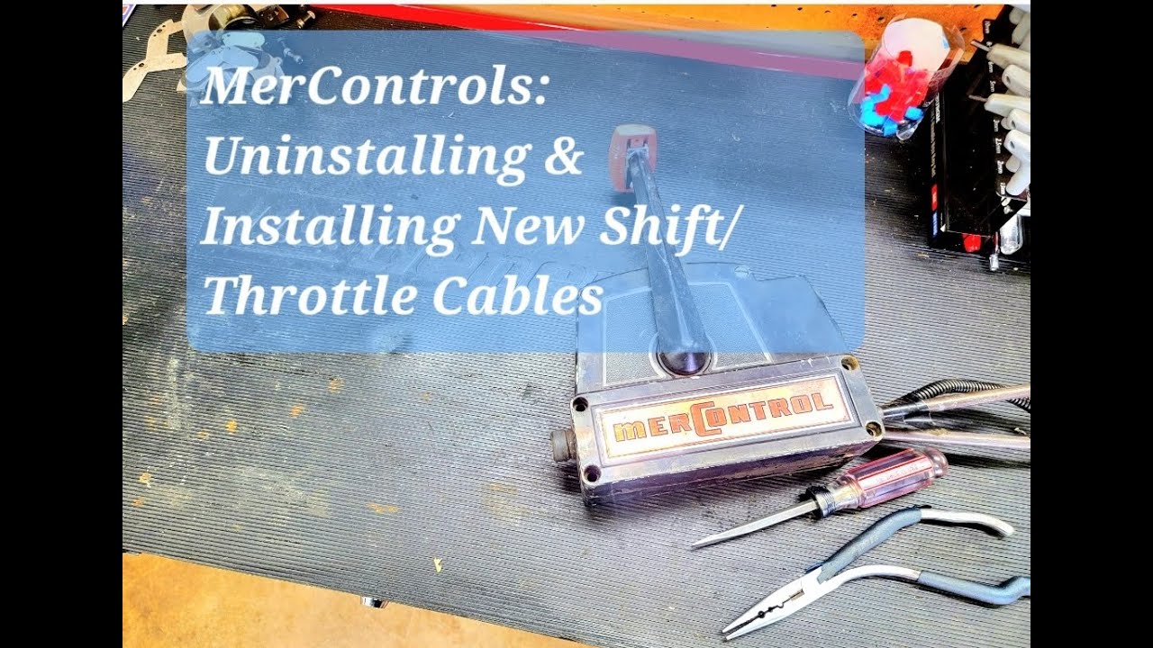 MerControls: Uninstalling & Reinstalling New Shift & Throttle Cables