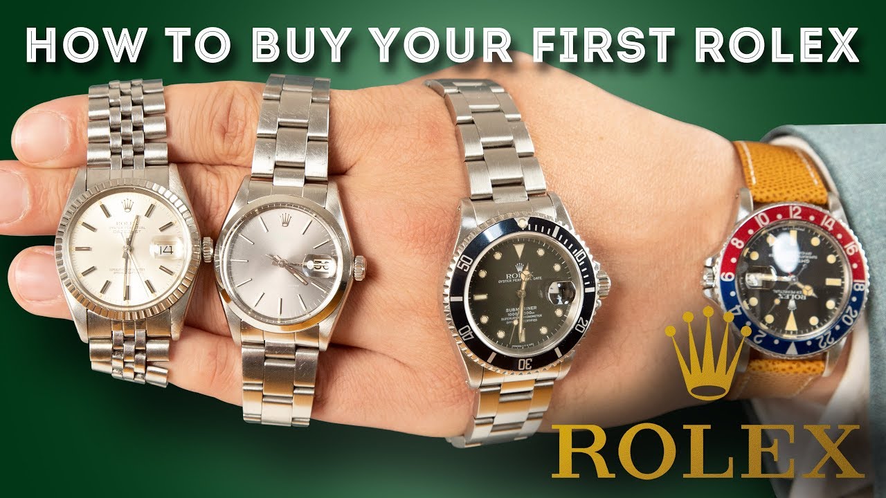 Как купить свои первые часы Rolex — руководство для джентльменов