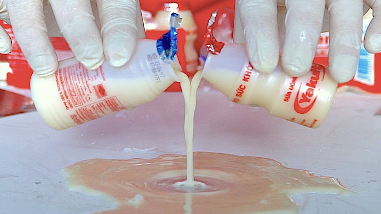 YAKULT and BETAGEN Combination - Ice Cream Rolls