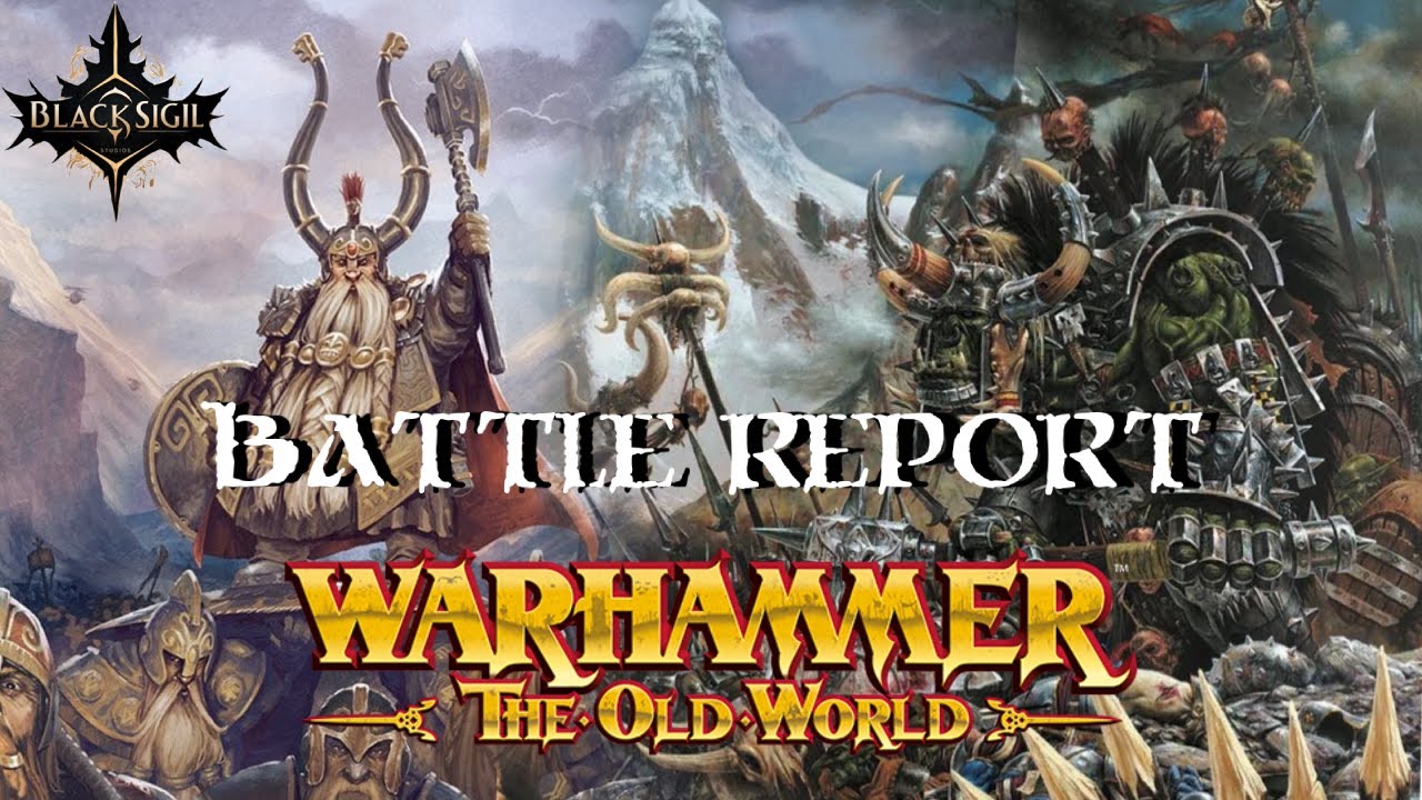 Dwarfen Mountain Holds vs Orc and Goblin Tribes | 2000pts Battle Report | Warhammer: The Old World