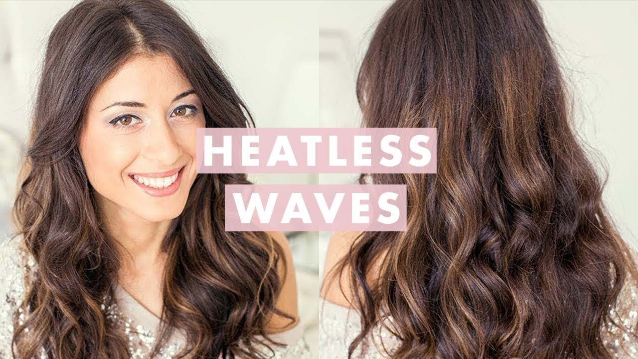 Heatless Waves Hair Tutorial
