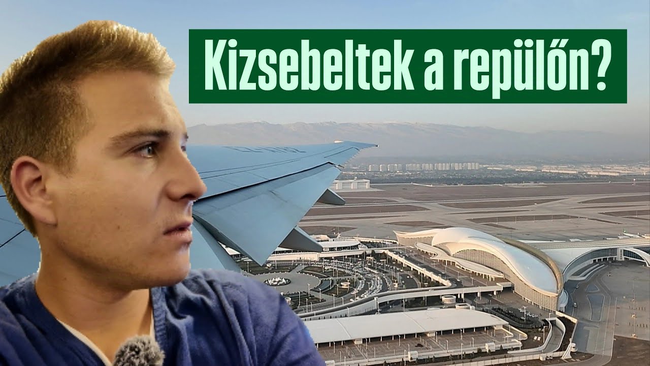 A világ LEGABSZURDABB repülőterén jártam | flight-report ✈️