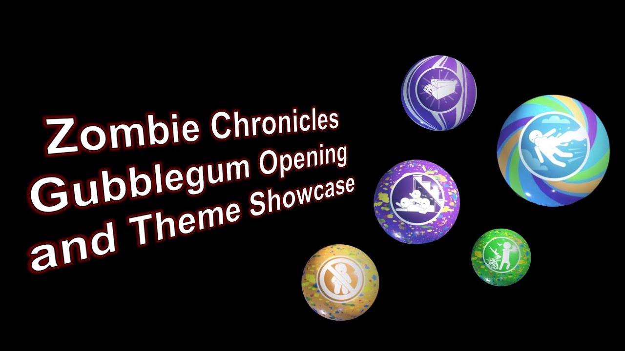 Zombie Chronicles Gubblegum Opening and Theme Showcase