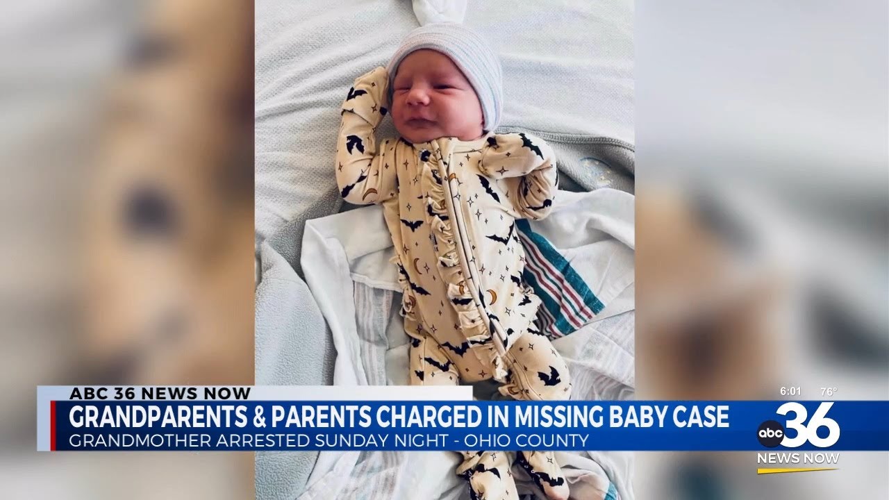 Grandparents and Parents charged in missing baby case