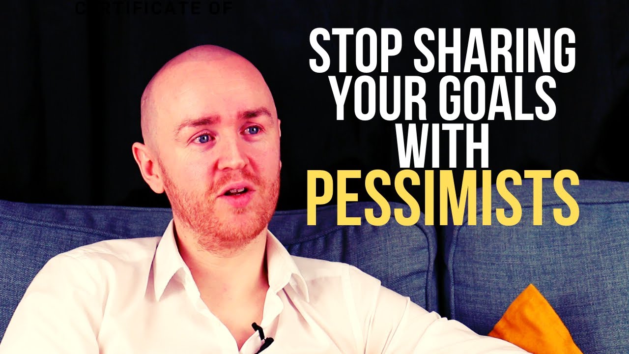 Your Goals Should be Shared With Supportive People Only