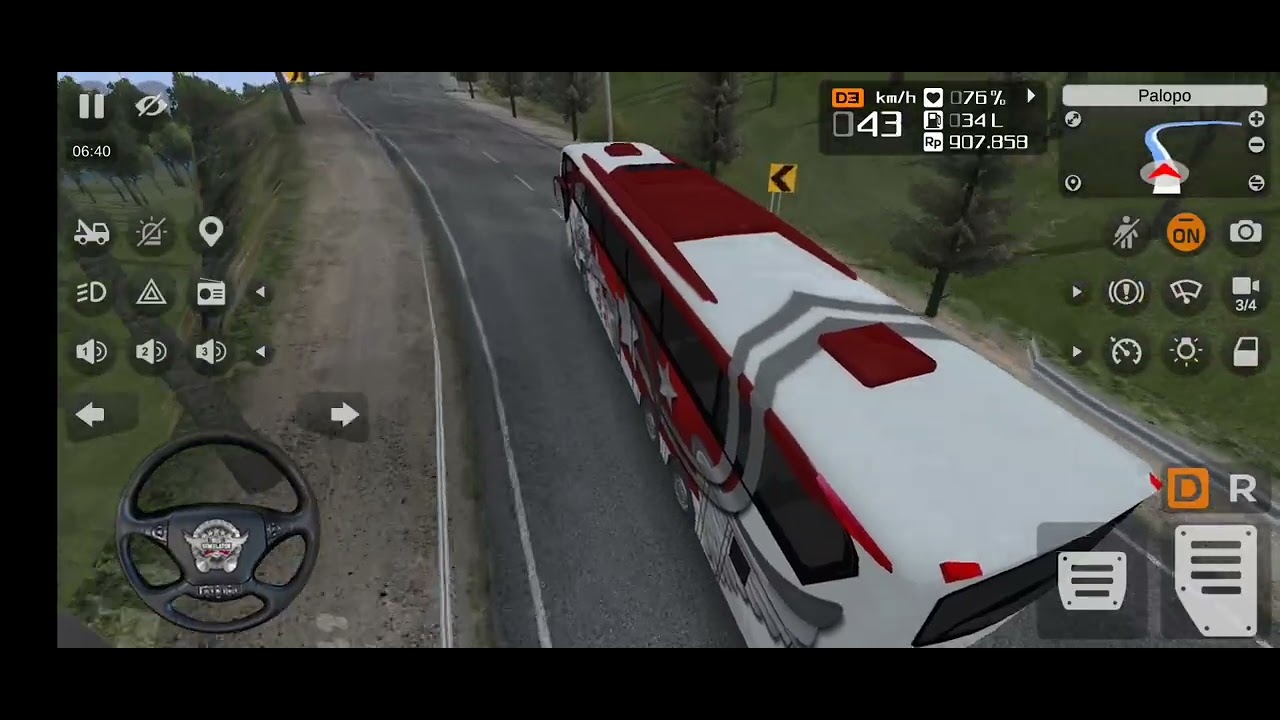 Bus Simulator Indonesian 🚌 |  Full Long Drive With Passengers Gameplay 😊 |