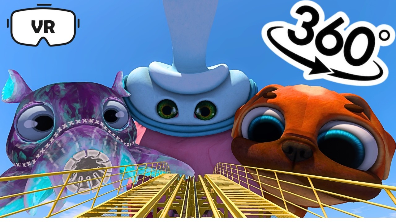 DARK PALS Roller Coaster POV - 360&deg; VR 4K Experience