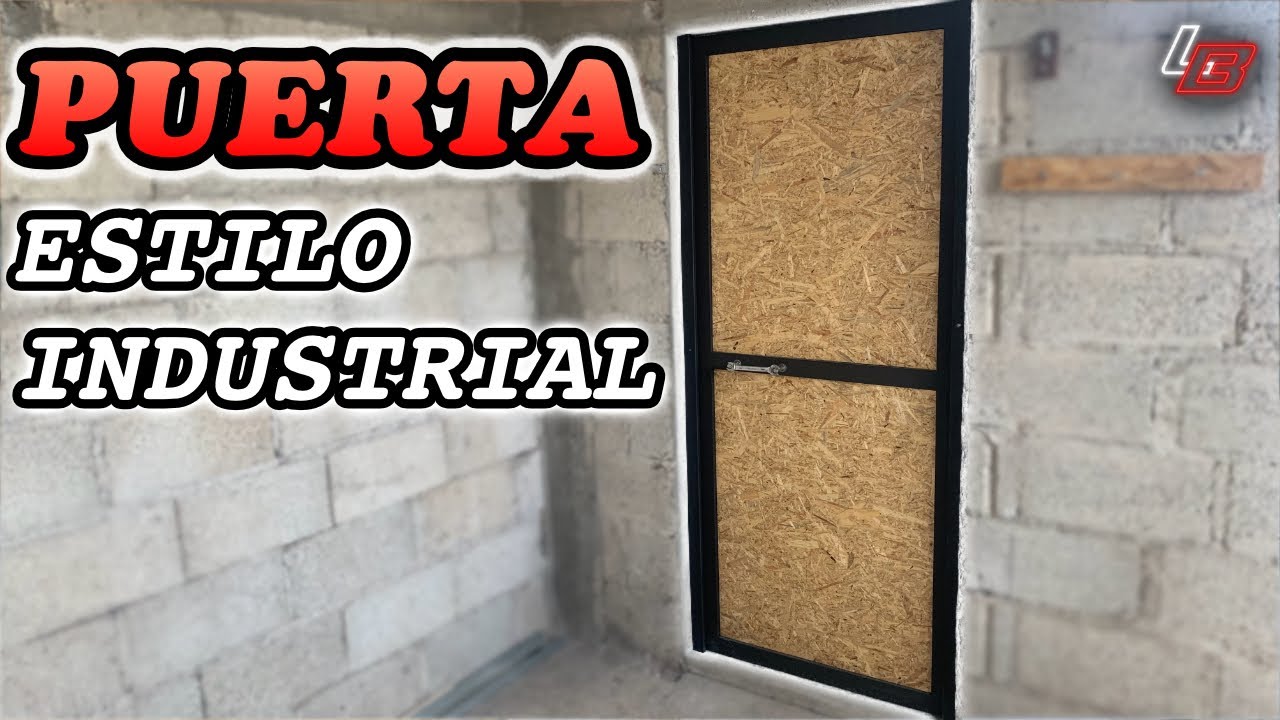 🚪 PUERTA Estilo Industrial 👨&zwj;🏭 || 🔩 Metal/Madera 🪚 || Los Bestauradores