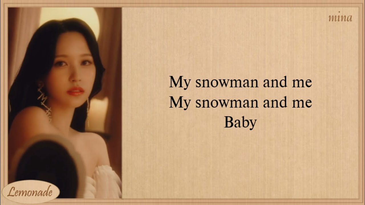 Mina - Snowman (Sia Cover) Lyrics