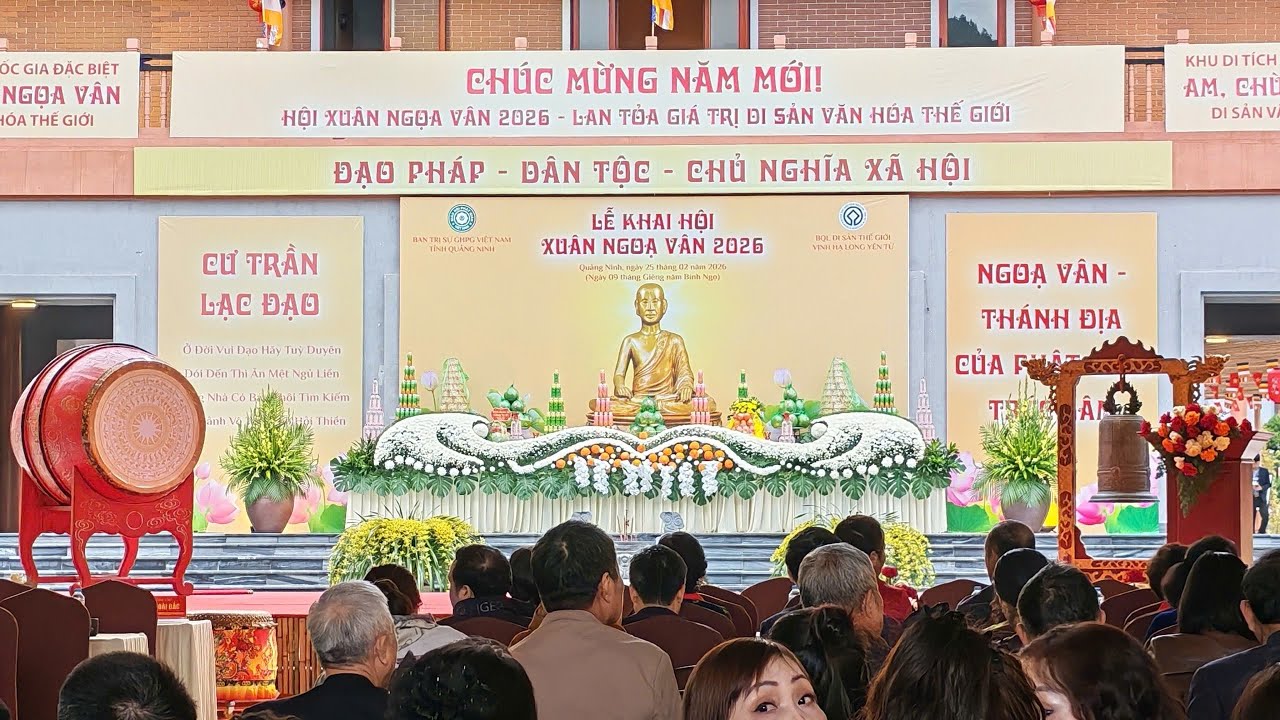 Toàn cảnh Lễ Khai Hội Xuân Ngọa Vân, Yên Tử - Nhiều hoạt động ý nghĩa sâu sắc | Nguyễn Văn Khang
