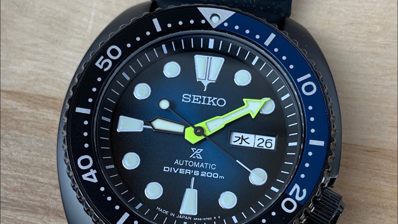 Seiko sbdy041 Japan Limited Turtle