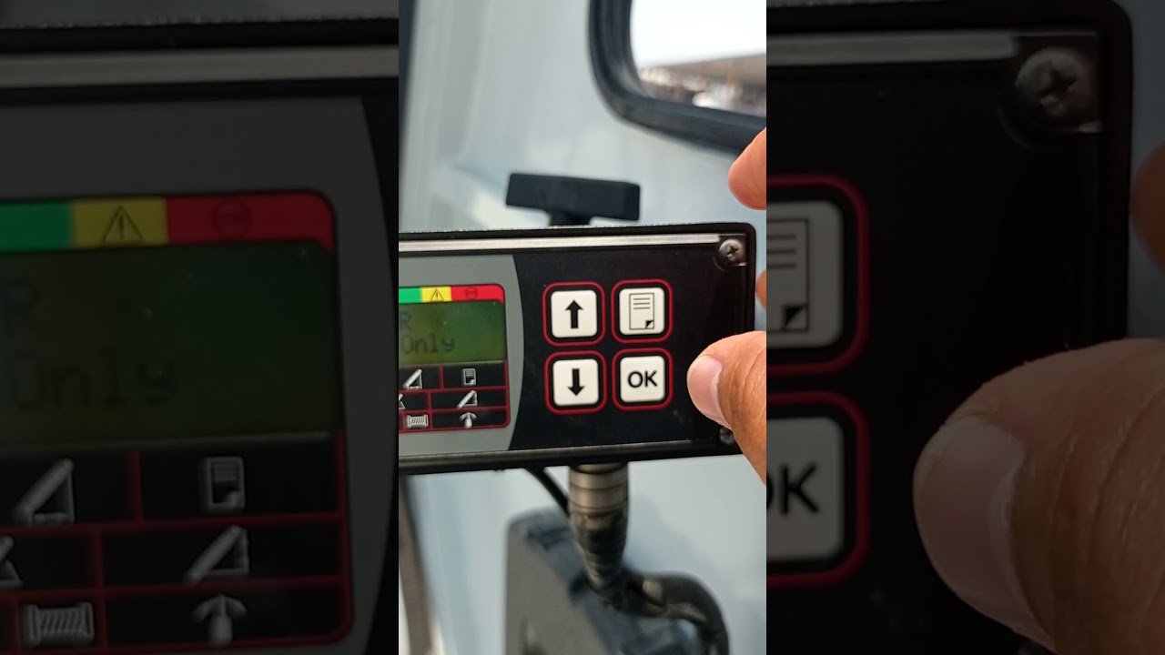 configuración de LMI DS85 en grúa manitex 28102