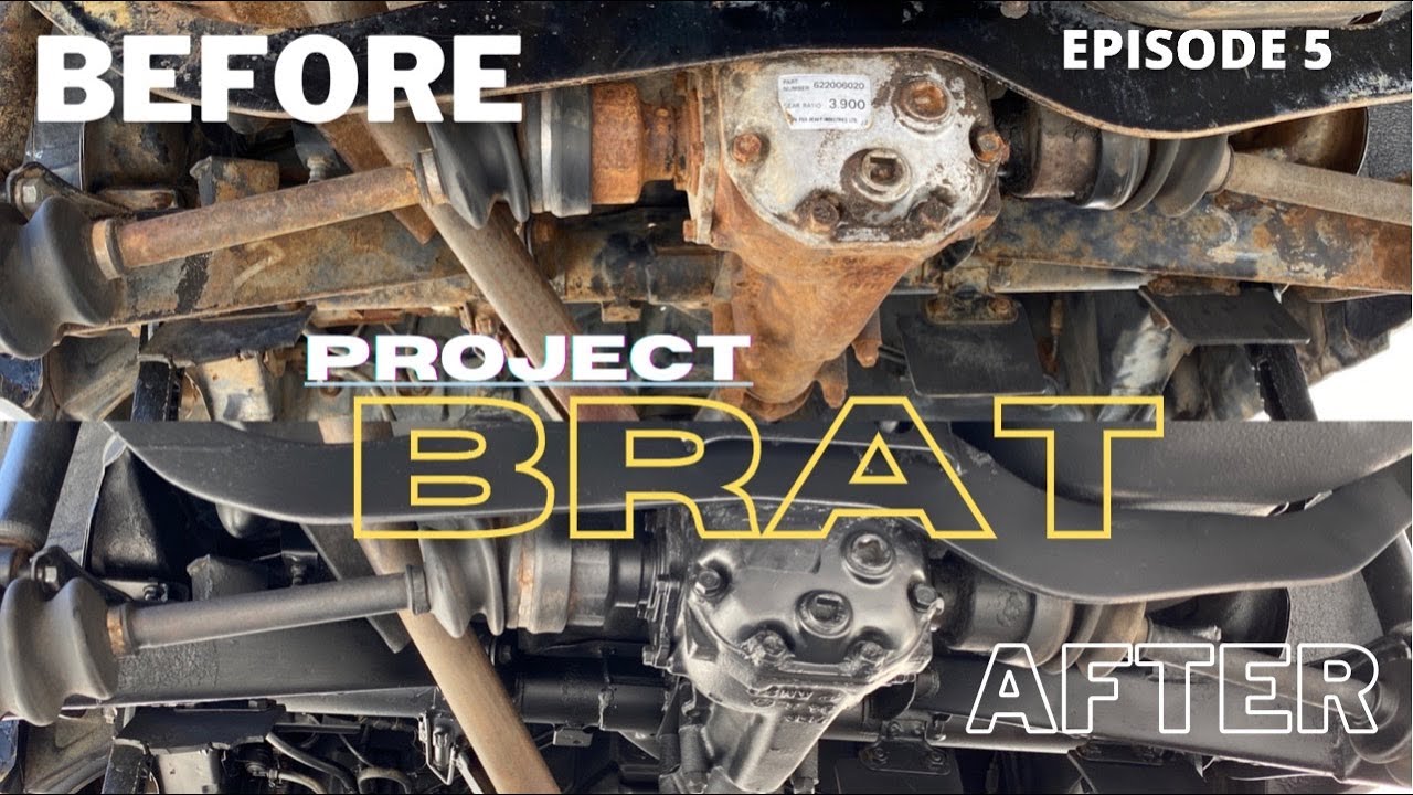 Project BRAT Episode #5 “Painting the undercarriage”