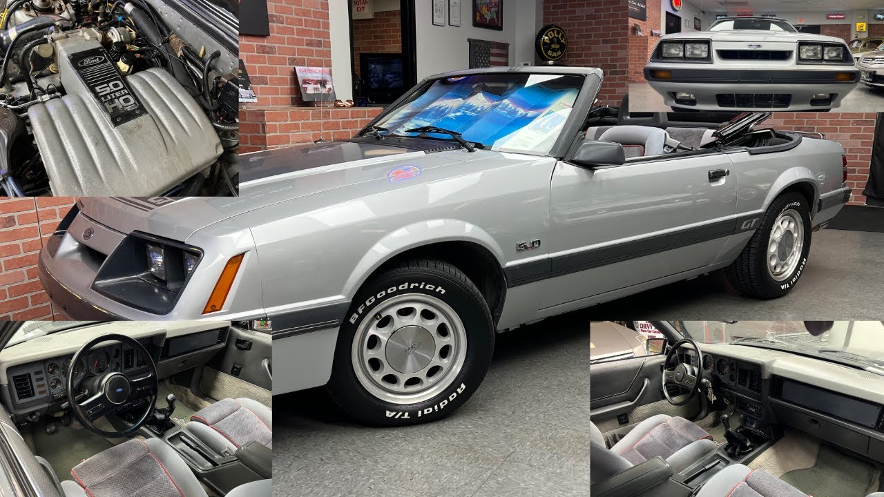 Test Drive 1986 Ford Mustang 5.0L T-5 Manual SOLD Classic Car Addict