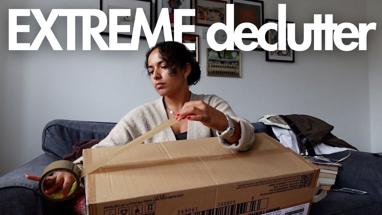 declutter and pack my ENTIRE apartment before moving abroad | 6 months to change my life, ep 2