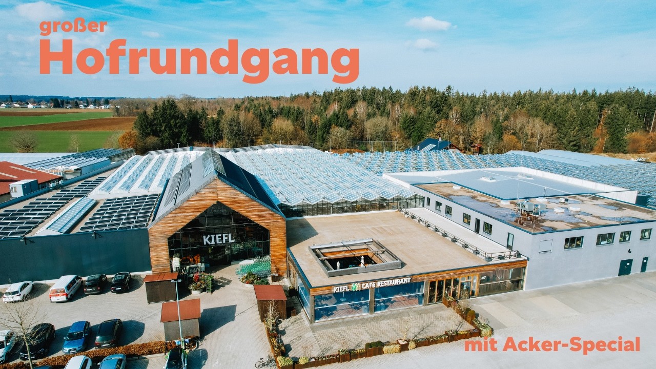 Hofrundgang | Ein Blick hinter die Kulissen unseres Gartencenters mit Erlebnisacker! 🧑🏽‍🌾🌿