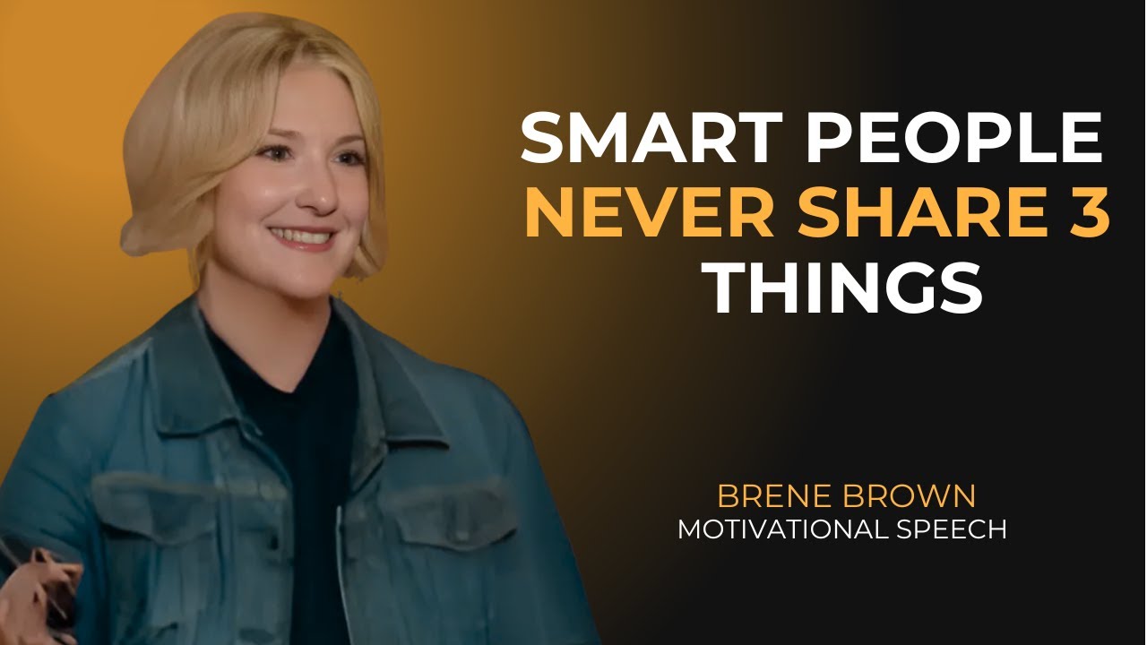 The Power of Privacy Three Things Wise People Keep to Themselves | Brene Brown Speech